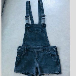 Empyre Cora Black Denim Overall Shorts. Size 3